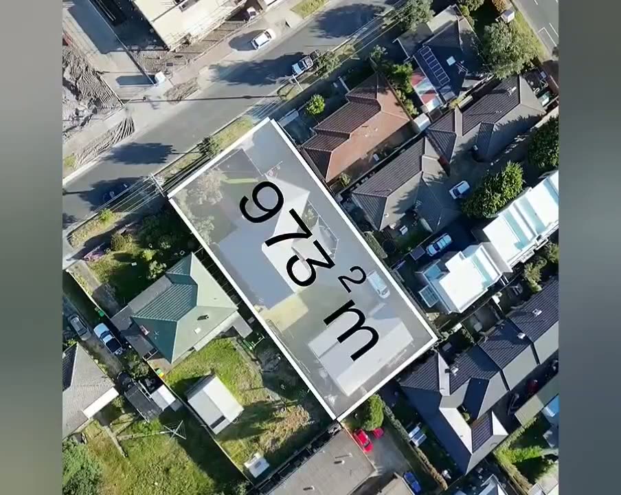 Real estate property film, aerial — video still