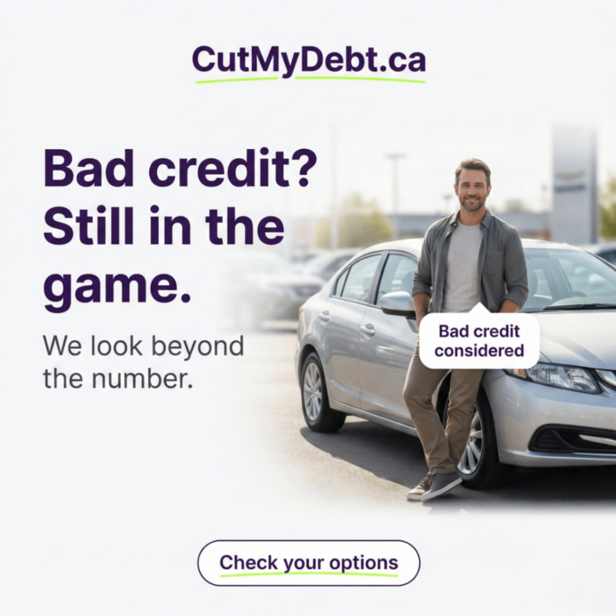 Bad credit? Still in the game.