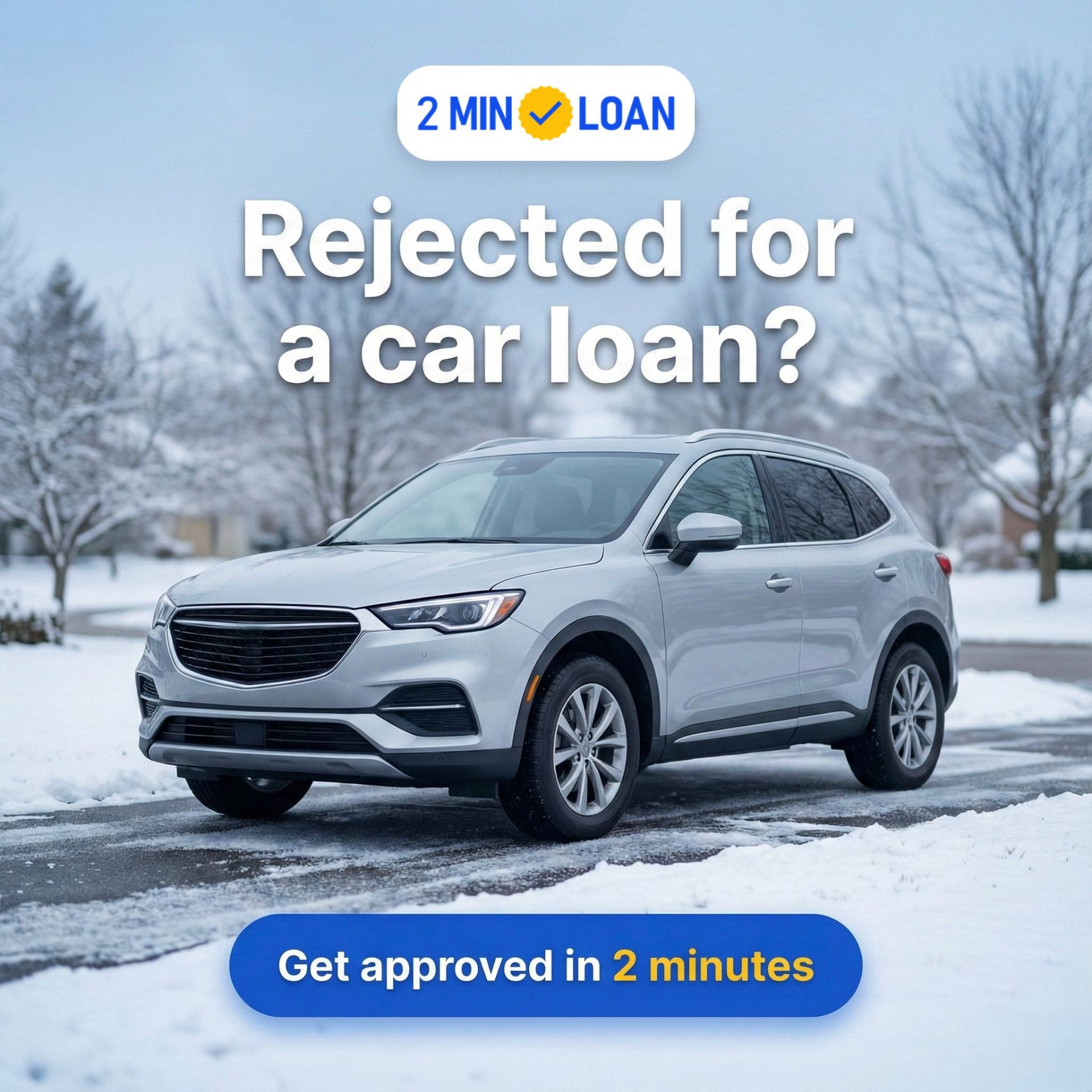 Rejected for a car loan? — winter carousel