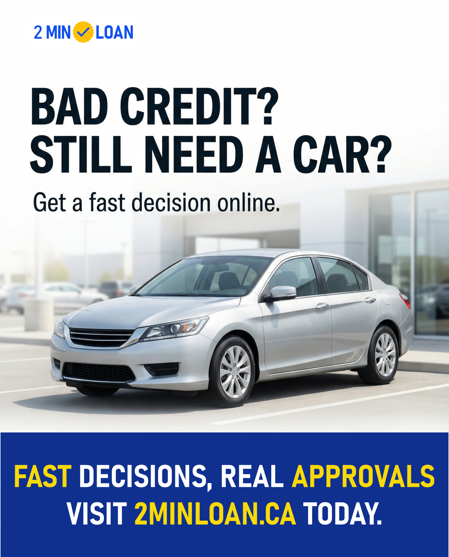 Bad Credit? Still Need A Car? — retarget